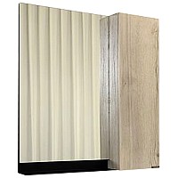 Зеркало со шкафом Comforty Бонн 75 00-00001950 Дуб дымчатый