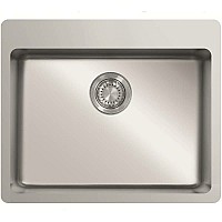 Кухонная мойка TopZero Micro ME600.500.GT10K Нержавеющая сталь
