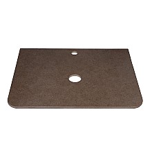 Столешница под тумбу Style Line Атлантика 60 СС-00002232 цвет бежевый тёмный