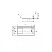 Акриловая ванна Cersanit Crea 150x75 P-WP-CREA*150NL