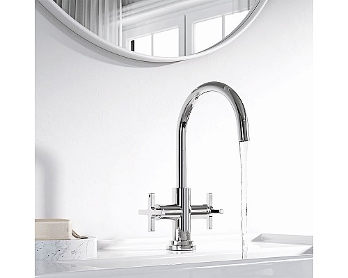 Смеситель для раковины Kludi Nova Fonte 201180520 Хром