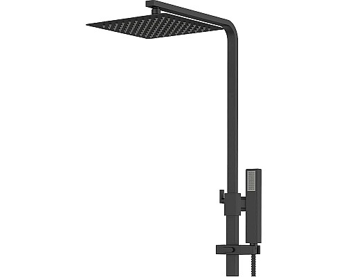Душевая система Agger Great A2893344 Черная матовая