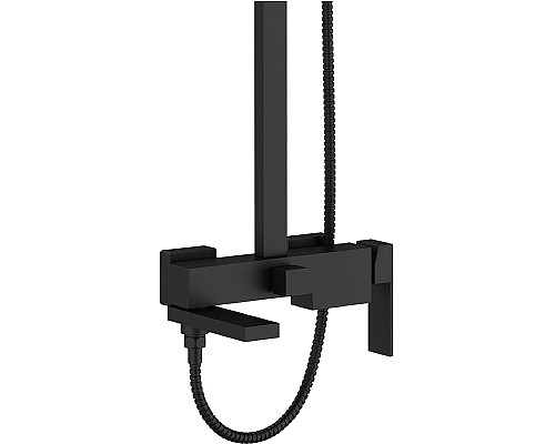 Душевая система Agger Great A2893344 Черная матовая