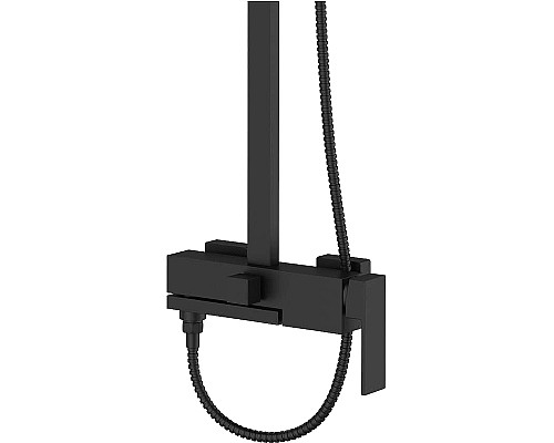 Душевая система Agger Great A2893344 Черная матовая