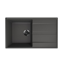 Кухонная мойка Ulgran Quartz мокрый асфальт