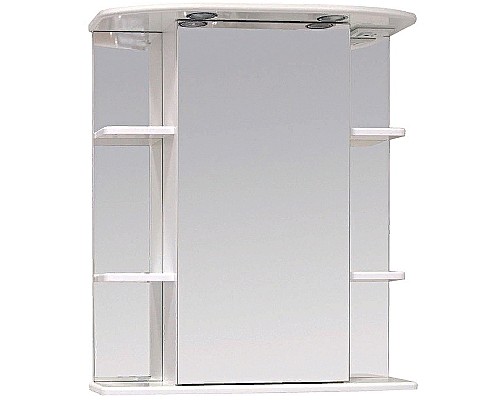 Зеркальный шкаф Onika Глория 65.02 L 206506 с подсветкой Белый