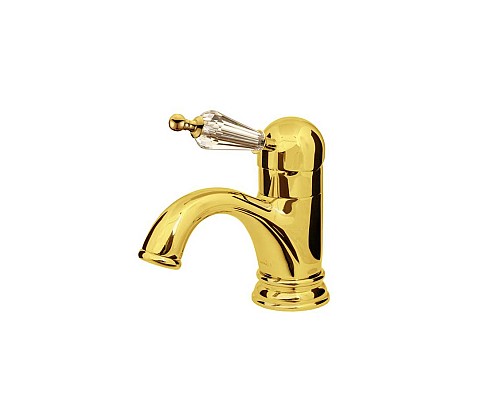 Смеситель для умывальника Boheme Imperiale Presente 321 золото