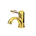 Смеситель для умывальника Boheme Imperiale Presente 321 золото