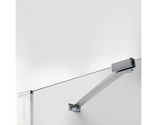 Душевой уголок WasserKRAFT Aller 120х80 L 10H06LBLACK профиль Хром стекло прозрачное