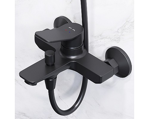 Душевая система AM.PM X-Joy F42885A14 Черная