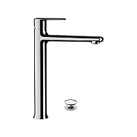 Смеситель для раковины неповоротный, с донным клапаном Remer Vanity V10L