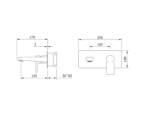 Смеситель для раковины Berges Ventas S 076005 Хром