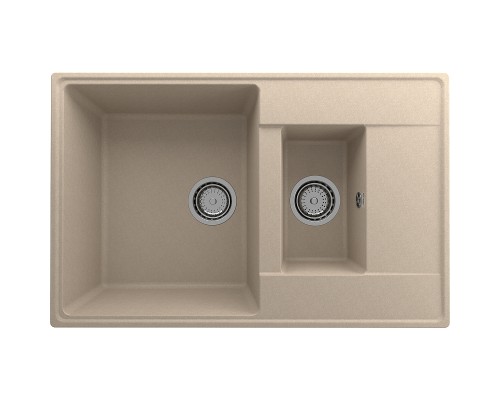 Кухонная мойка Ulgran Quartz Prima 780 1,5 K-03 Десерт