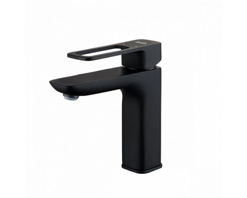 Смеситель для умывальника IDDIS Slide черный SLIBL00i01