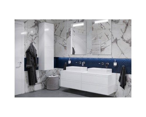 Шкаф-пенал Excellent Finli 40 см белый глянец