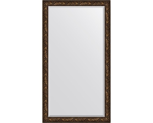 Зеркало Evoform Exclusive Floor 203х114 BY 6166 с фацетом в багетной раме - Византия бронза 99 мм