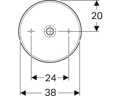 Раковина-чаша Geberit VariForm 40 500.768.01.2 Белая