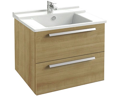 Тумба под раковину Jacob Delafon Struktura 80 EB1277-E16 подвесная Ореховое дерево