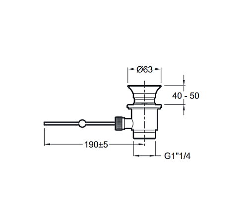 Смеситель для биде Jacob Delafon E73075CP