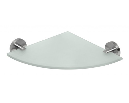 Полочка стеклянная угловая Bemeta 104102015