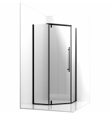 Душевой уголок Ambassador Ritz 90х90 профиль Черный стекло прозрачное
