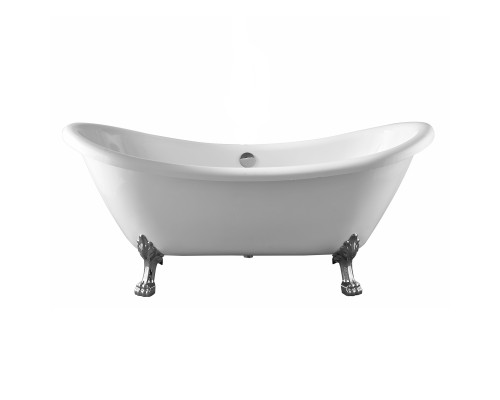 Ванна акриловая Swedbe Vita 176 8818CH отдельностоящая с ножками