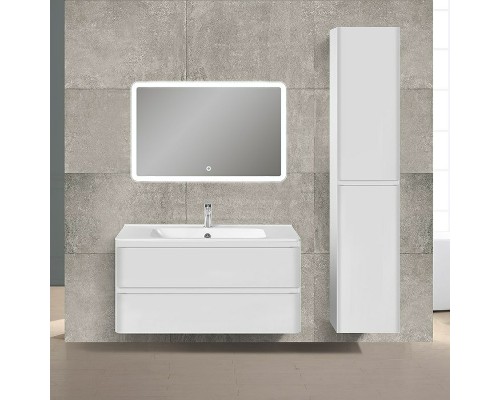 Тумба под раковину Vincea Vico 100 VMC-2V100GW подвесная G.White