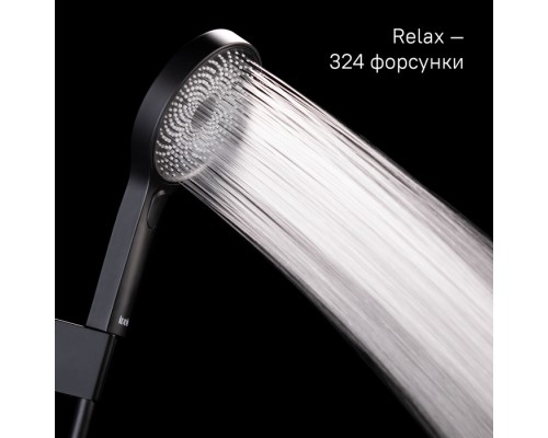 Лейка для душа IDDIS SpaHome черная SPA3F0Bi18