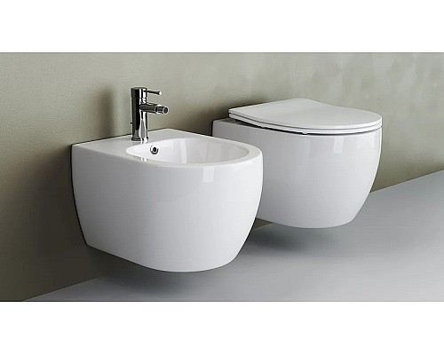 Комплект унитаза с инсталляцией Ceramica Nova Play CN3001_1002B_1000 с сиденьем Микролифт и Черной матовой клавишей смыва