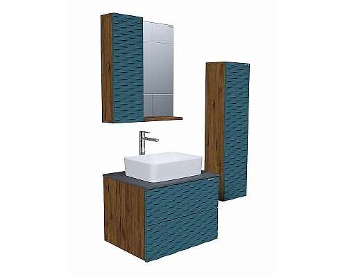 Зеркало со шкафом Grossman Альба 65 L 206502 Веллингтон Бриз