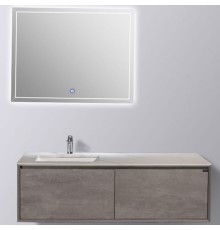 Комплект мебели для ванной Black&White Universe 909U1500 подвесной Пепельный