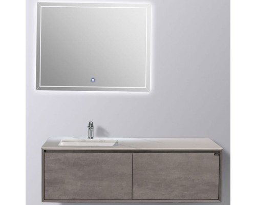 Комплект мебели для ванной Black&White Universe 909U1500 подвесной Пепельный