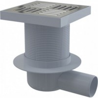 Душевой трап AlcaPlast APV5411 выпуск боковой, гидрозатвор мокрый