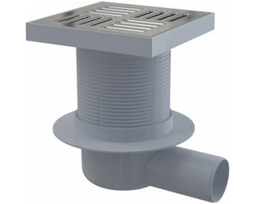 Душевой трап AlcaPlast APV5411 выпуск боковой, гидрозатвор мокрый