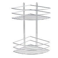 Полка корзина Fixsen FX-710-2 угловая Хром