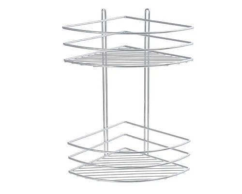 Полка корзина Fixsen FX-710-2 угловая Хром