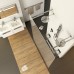 Душевая перегородка Ravak Walk-In Free 150 профиль Хром стекло Transparent