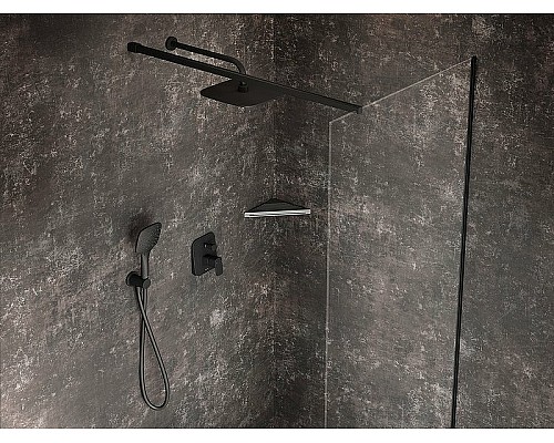 Кронштейн для верхнего душа Ravak 702.20 X07P571 Черный матовый