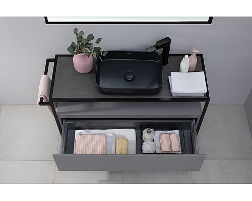 Столешница под раковину Allen Brau Priority 120 1.31012.GR-S Графит структ