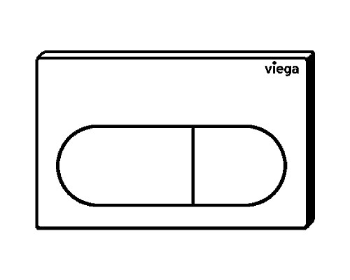 Клавиша смыва Viega Prevista Visign for Life 8602.1 773748 Хром глянцевый