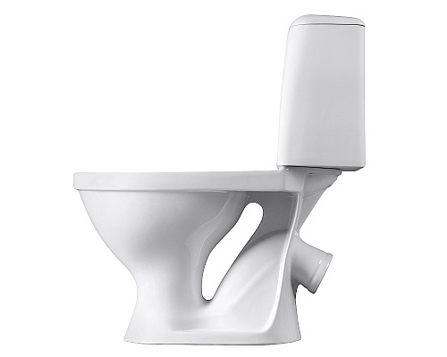 Унитаз компакт Santeri Соната 1.P201.2.S00.00B.F с бачком и сиденьем