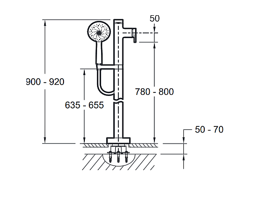 Смеситель для ванны Jacob Delafon E73087-CP