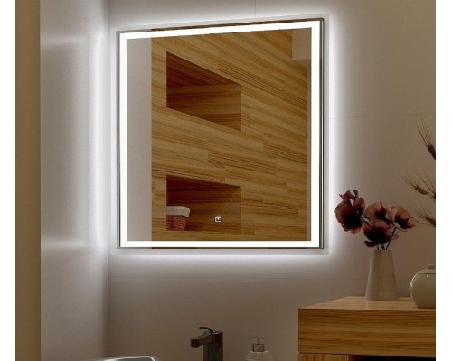 Зеркало Art&Max Monza AM-Mon-600-600-DS-F с подсветкой с сенсорным выключателем