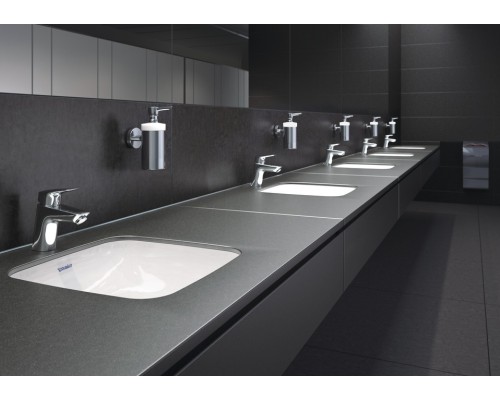 Диспенсер для жидкого мыла Hansgrohe Logis с держателем