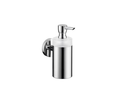 Диспенсер для жидкого мыла Hansgrohe Logis с держателем