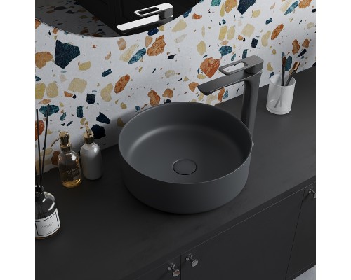 Раковина-чаша Iddis Ray 35.5 RAYGM03i27 Серая матовая
