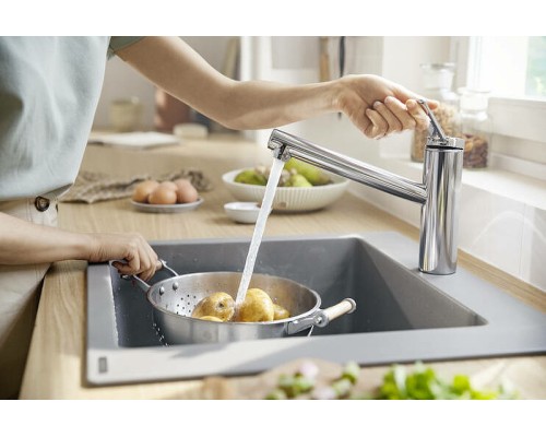Смеситель для кухни Hansgrohe Zesis M33 Черный матовый