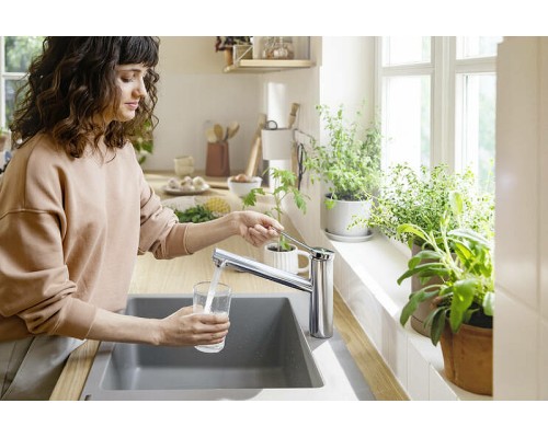 Смеситель для кухни Hansgrohe Zesis M33 Черный матовый