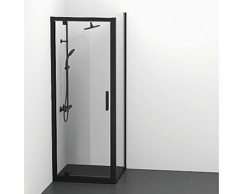 Душевая стенка Ideal Standard Connect 2 90 K9374V3 профиль Черный стекло прозрачное