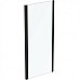 Душевая стенка Ideal Standard Connect 2 90 K9374V3 профиль Черный стекло прозрачное